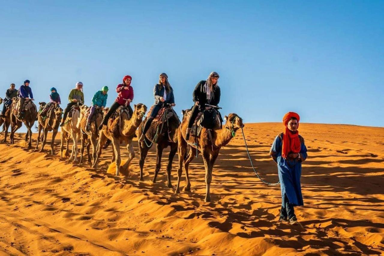 Camp Sahara Dunes Hotel M'Hamid El Ghizlane Exterior foto